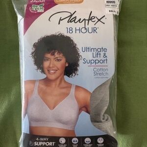 NWT! Playtex - 18 hour Ultimate Lift & Support Bra - 40DDD